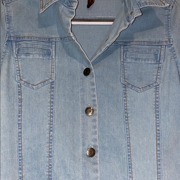 Denim Mini Dress - Picture 6 of 10